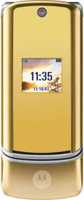 Motorola KRZR K1 champagne gold