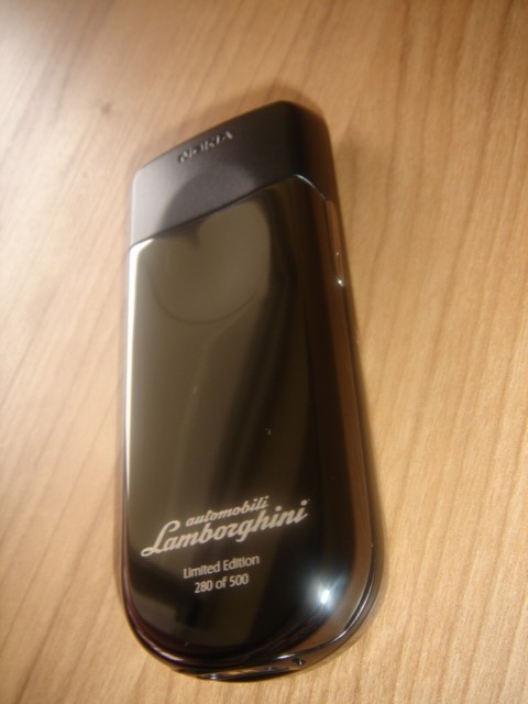 Nokia 8800 Sirocco Lamborghini Edition