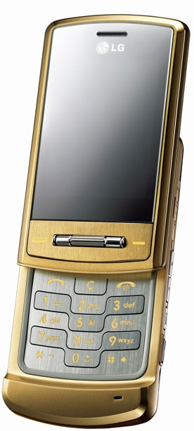 LG KE970 Shine Gold