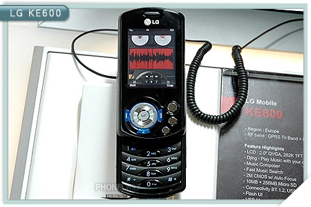 LG KE600