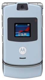 Motorola RAZR in Blue